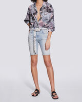 CIELO VINTAGE PRINTED TIE WAIST TUNIC  image number null
